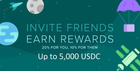 Poloniex Referral Program - Earn 20% Trading fees for You 10% for Them (Total of 5,000 USDC)